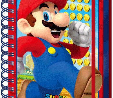 Agenda A5 3D Super Mario Supply