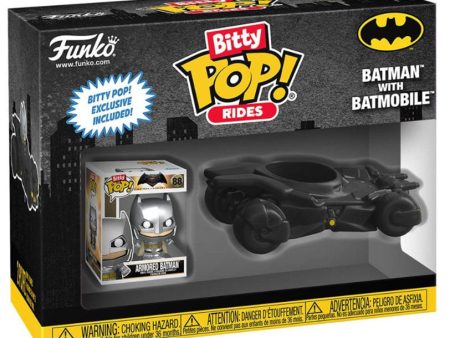 FUNKO BITTY POP Ride Batman w Batmobile Cheap