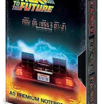 Taccuino Premium A5 Back To The Future Hot on Sale