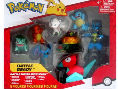 Pokemon Battle Figure Multi-Pack Battle Ready 8pz 5cm #3 Online Hot Sale