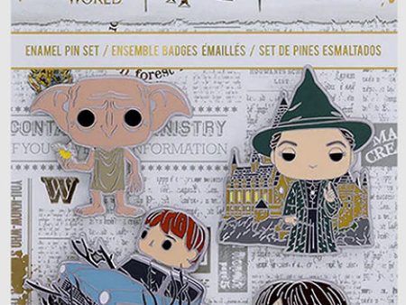 FUNKO PIN MINI Harry Potter Anniversary Set 4pz Sale