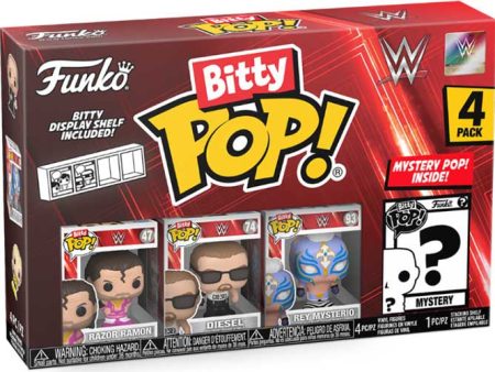 FUNKO BITTY POP 4 Pack WWE Razor Ramon Online Sale