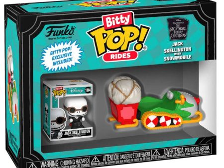 FUNKO BITTY POP Ride Nightmare B.C. Jack and Snowmobile Hot on Sale