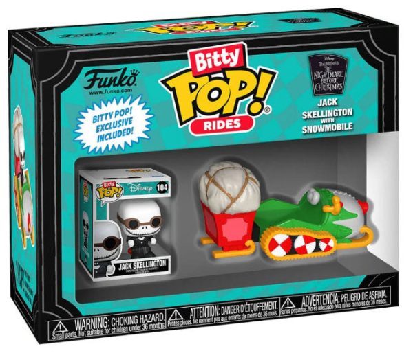 FUNKO BITTY POP Ride Nightmare B.C. Jack and Snowmobile Hot on Sale