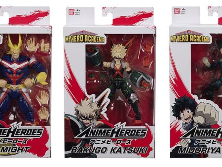 My Hero Academia Anime Heroes 17cm 1pz Assortimento Sale