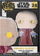 FUNKO PIN Star Wars Unhooded Palpatine 24 For Discount