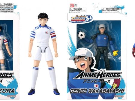 Captain Tsubasa Anime Heroes 17cm Assortimento For Sale