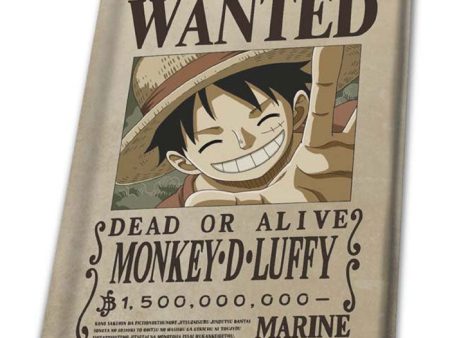 Taccuino A5 One Piece Wanted Monkey D.Luffy For Cheap