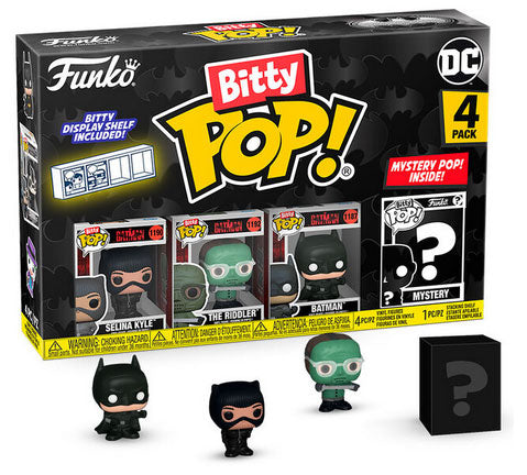 FUNKO BITTY POP 4 Pack Batman Catwoman For Cheap