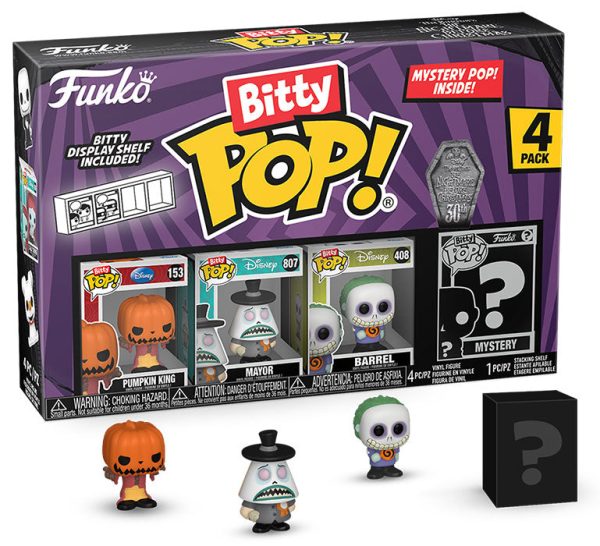 FUNKO BITTY POP 4 Pack Nightmare B.C. Pumpkin King Discount