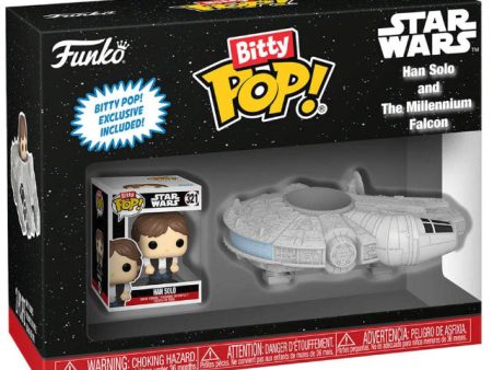 FUNKO BITTY POP Ride Star Wars Han Solo and Millenium Falcon Online Sale