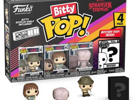 FUNKO BITTY POP 4 Pack Stranger Things Hopper Discount