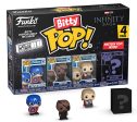 FUNKO BITTY POP 4 Pack Marvel Infinity Saga Captain America For Sale