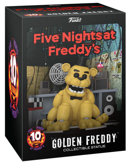 FUNKO FIGURE BIG 30cm FNAF 10th Golden Freddy Online Sale