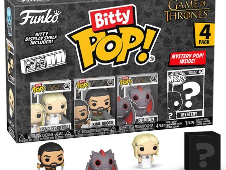 FUNKO BITTY POP 4 Pack Game of Thrones Daenerys Targaryen For Discount