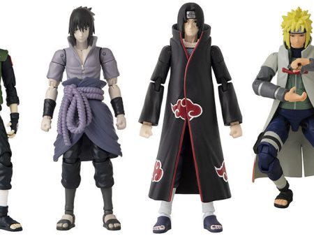 Naruto Anime Heroes 17cm 1pz Assortimento Fashion