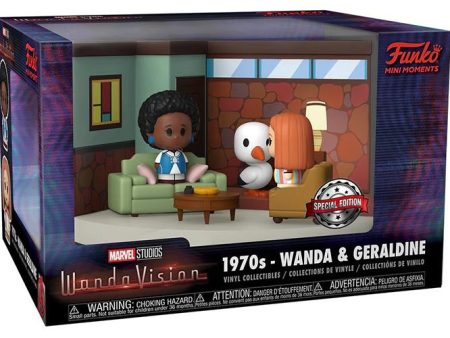 FUNKO MINI MOMENTS WandaVision 1970s Wanda & Geraldine Online Hot Sale