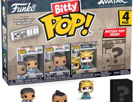 FUNKO BITTY POP 4 Pack Avatar The Last Airbender Katara Hot on Sale