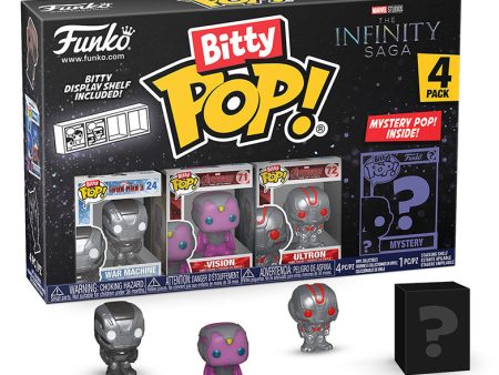 FUNKO BITTY POP 4 Pack Marvel Infinity Saga Iron Man on Sale