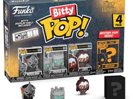 FUNKO BITTY POP 4 Pack Il Signore degli Anelli Witch King For Cheap