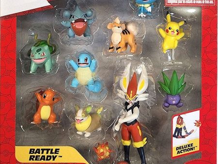 Pokemon Battle Figure Multi-Pack Battle Ready 10pz For Sale