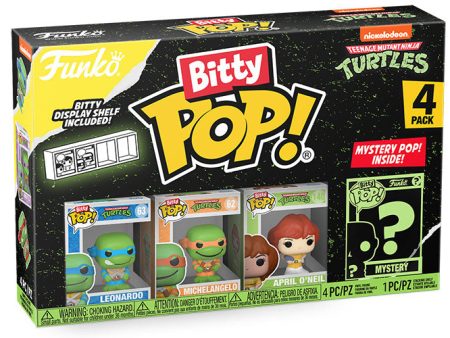 FUNKO BITTY POP 4 Pack TMNT Turtles Leonardo Discount