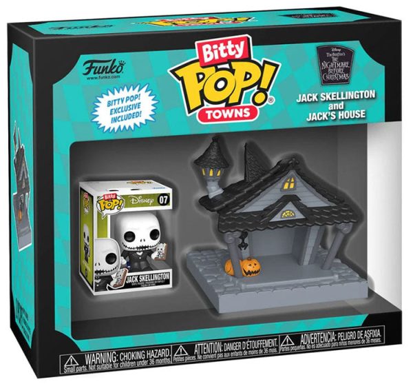 FUNKO BITTY POP Town Nightmare B.C. Jack and Jack s House Hot on Sale