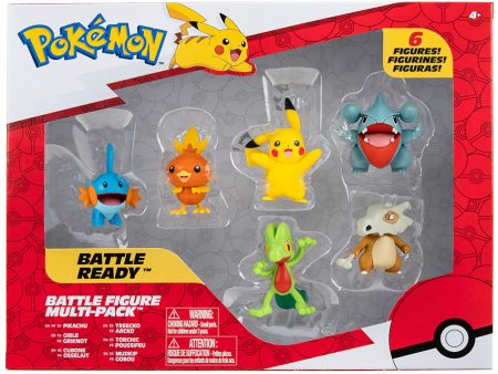 Pokemon Battle Figure Multi Pack Battle Ready 6pz 5cm Online now