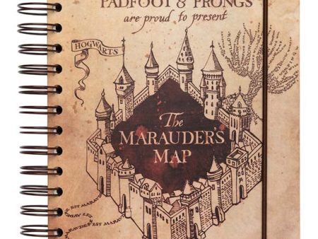 Taccuino A5 Harry Potter Mappa Cheap