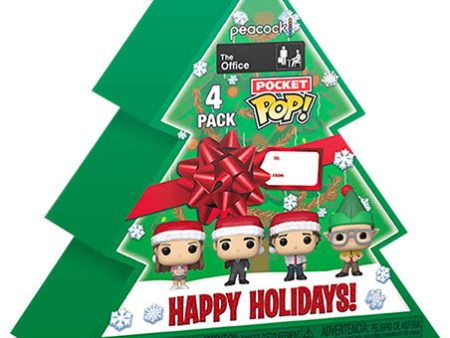 FUNKO ADVENT 4DAY PACK Holiday The Office 4pz Online now