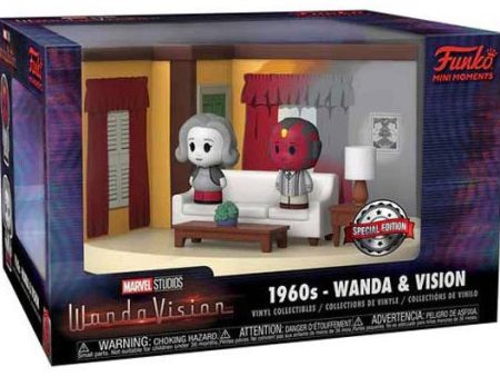 FUNKO MINI MOMENTS WandaVision 1960s Wanda & Vision Online now