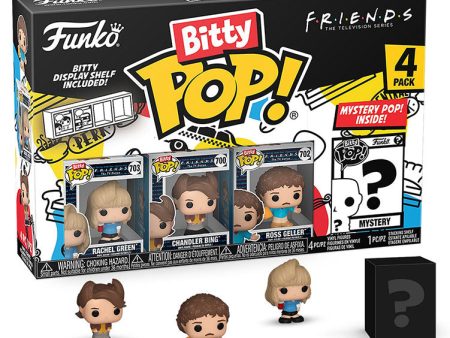 FUNKO BITTY POP 4 Pack Friends Rachel 80 s on Sale