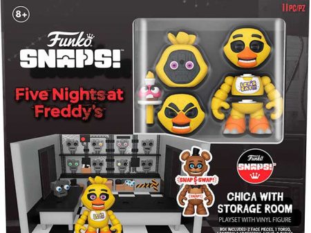 FUNKO FIGURE SNAPS FNAF Chica w Storage Room Hot on Sale