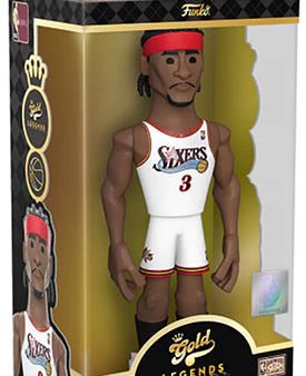 FUNKO GOLD NBA Legends 76ers Allen Iverson w Chase For Sale