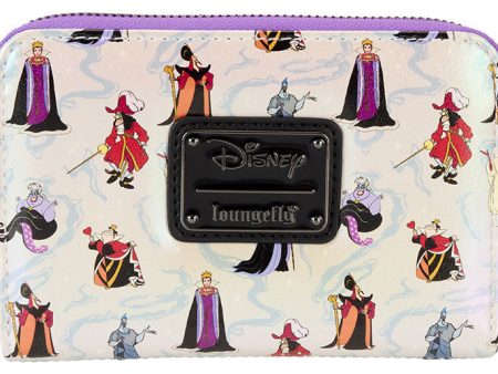 FUNKO Loungefly Portafoglio Disney Villains Iridescent Fashion