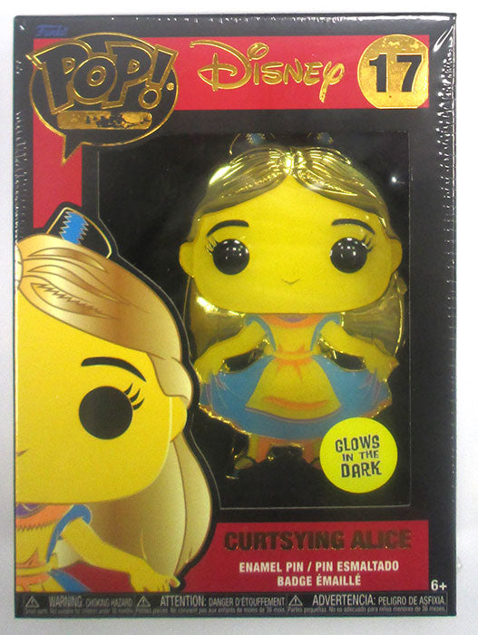 FUNKO PIN Alice in Wonderland Alice GLOW Blacklight Sale