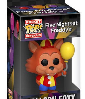 FUNKO KEY FNAF Security Breach S3 Balloon Foxy Fashion