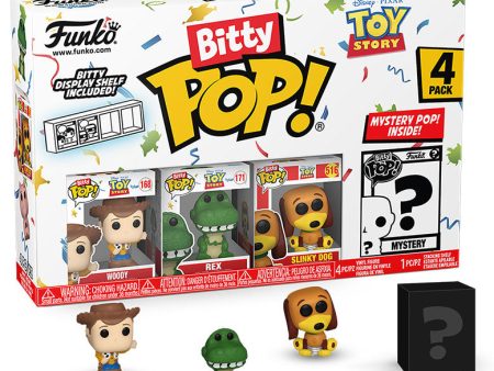 FUNKO BITTY POP 4 Pack Toy Story Woody Sale