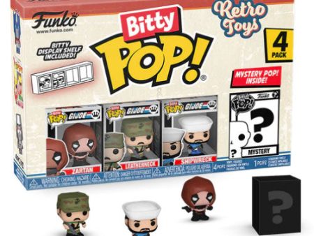 FUNKO BITTY POP 4 Pack Retro Toys GI Joe on Sale