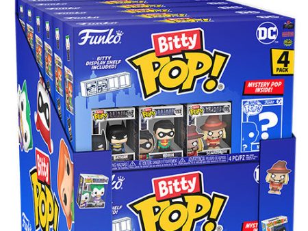 FUNKO BITTY POP 4 Pack Display da 12 pz DC Comics Fashion