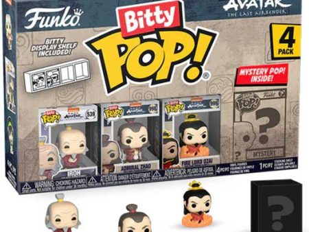 FUNKO BITTY POP 4 Pack Avatar The Last Airbender Iroh Sale