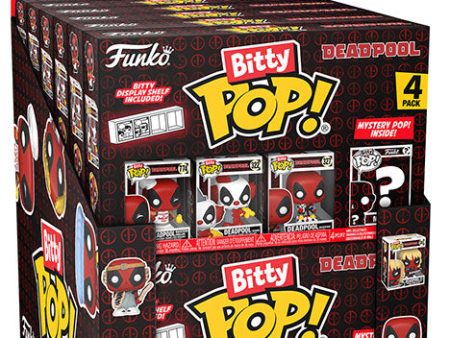 FUNKO BITTY POP 4 Pack Display da 12pz Deadpool Sale