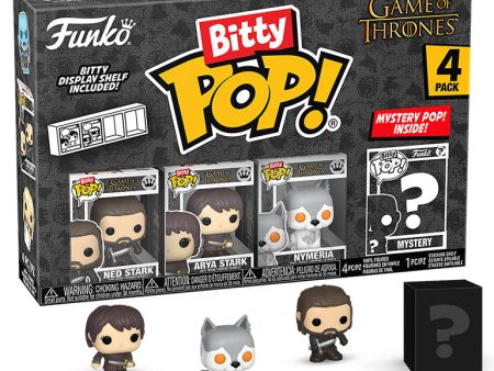 FUNKO BITTY POP 4 Pack Game of Thrones Ned Stark Online Sale