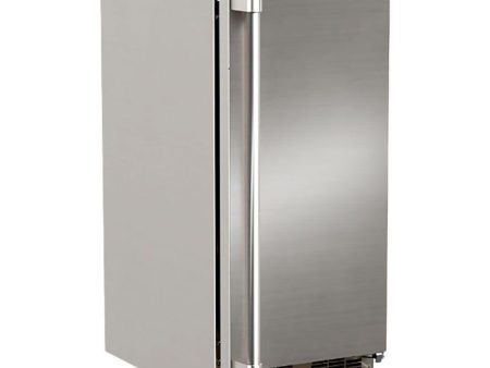 15-In Outdoor Built-In Clear Ice Machine For Gravity Drain Applications with Door Style - Stainless Steel Fashion