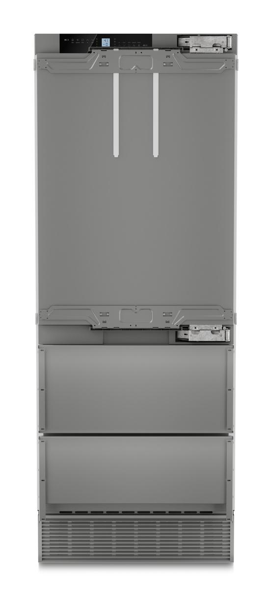 Combined refrigerator-freezer with BioFresh and NoFrost for integrated use Fashion