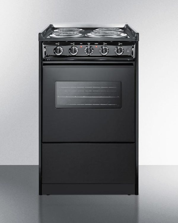 20  Wide Electric Coil Range For Sale