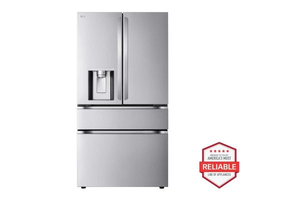 29 cu. ft. Smart Standard-Depth MAX™ 4-Door French Door Refrigerator with Full-Convert Drawer™ Fashion