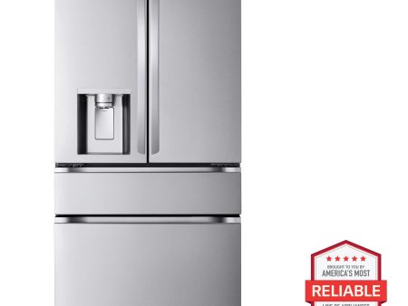 29 cu. ft. Smart Standard-Depth MAX™ 4-Door French Door Refrigerator with Full-Convert Drawer™ Fashion