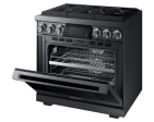 36  Pro Gas Range, Graphite Stainless Steel, Natural Gas Fashion